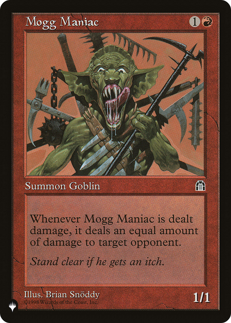 Mogg Maniac [The List] | Odin's Place