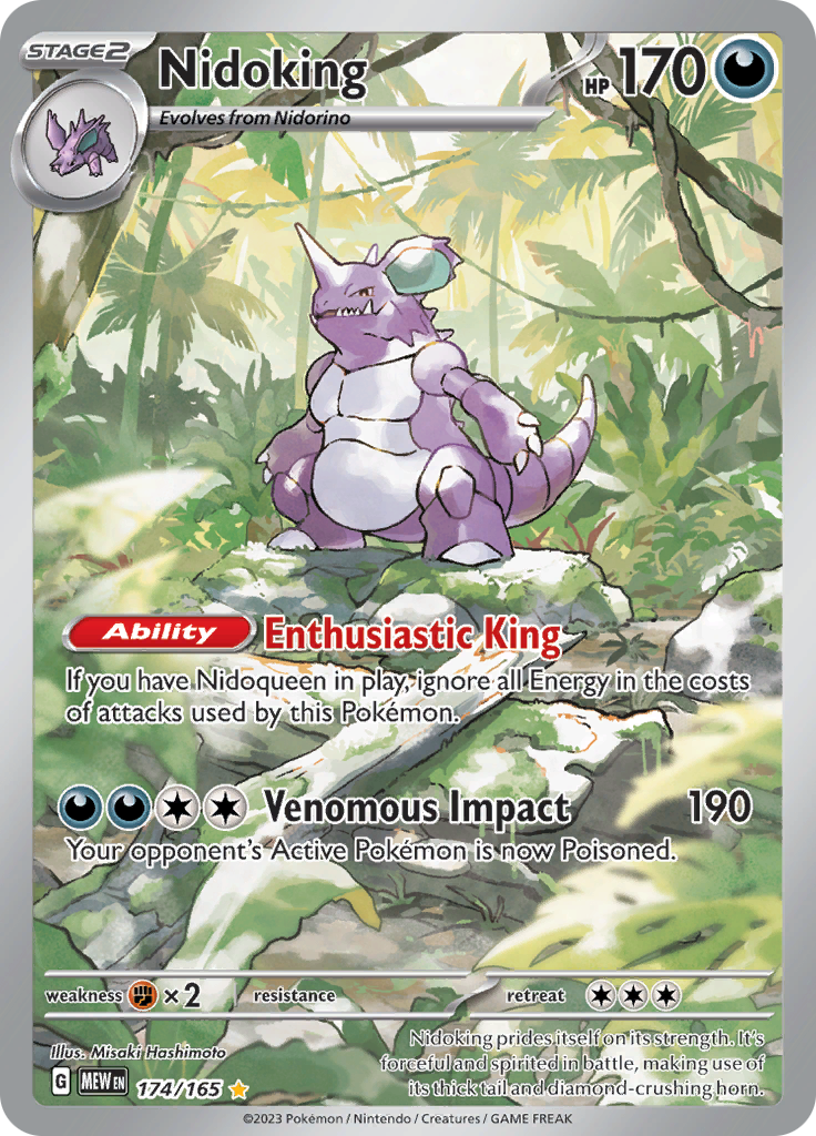 Nidoking (174/165) [Scarlet & Violet 151] | Odin's Place