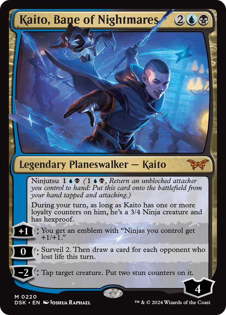 Kaito, Bane of Nightmares [Duskmourn: House of Horror] | Odin's Place