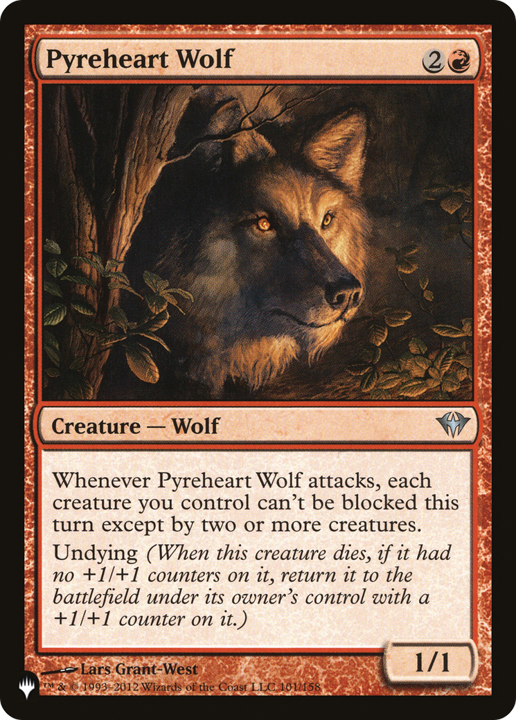 Pyreheart Wolf [The List] | Odin's Place