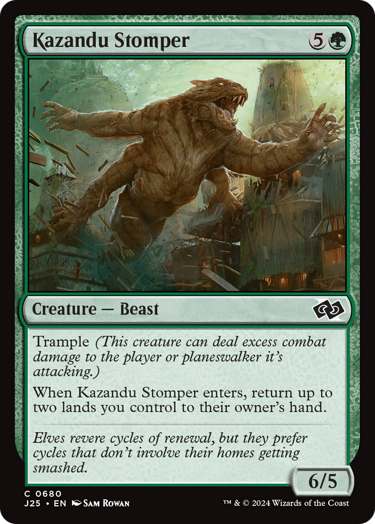 Kazandu Stomper [Foundations Jumpstart] | Odin's Place