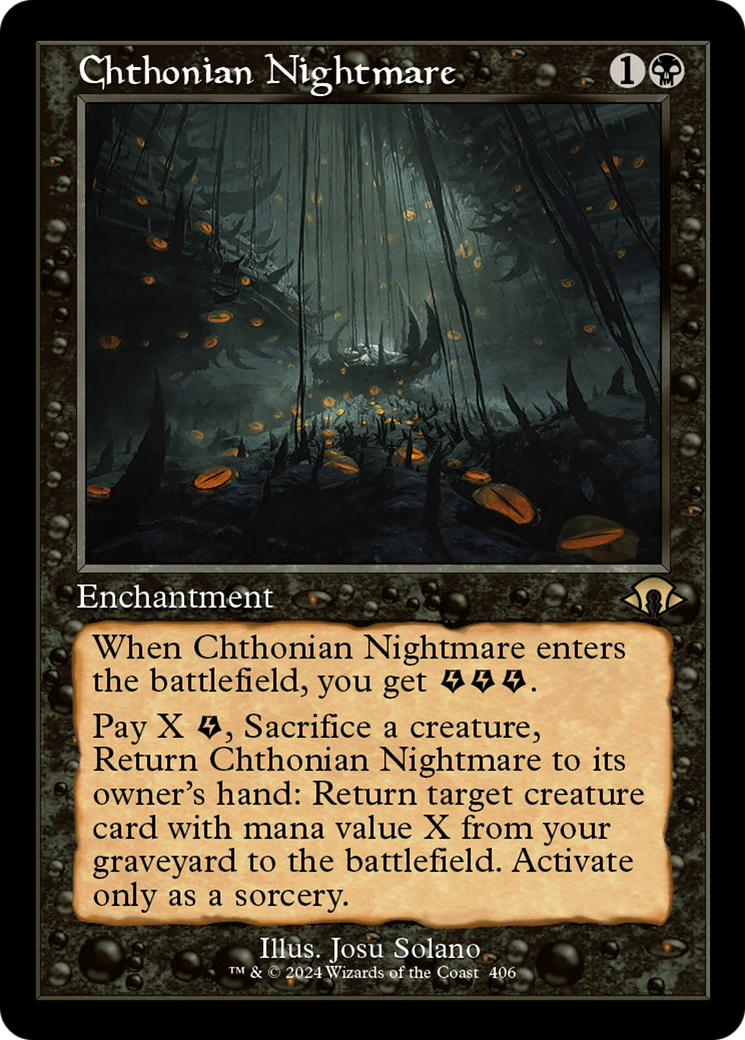 Chthonian Nightmare (Retro) [Modern Horizons 3] | Odin's Place