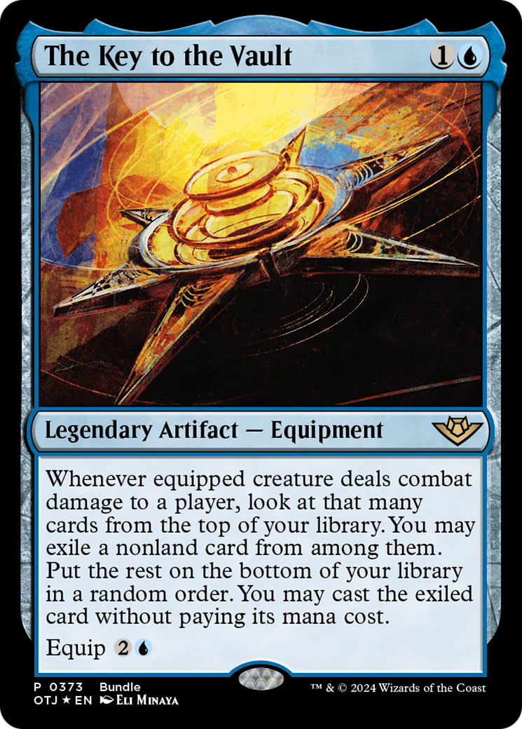 The Key to the Vault (OTJ Bundle) [Outlaws of Thunder Junction Promos] | Odin's Place