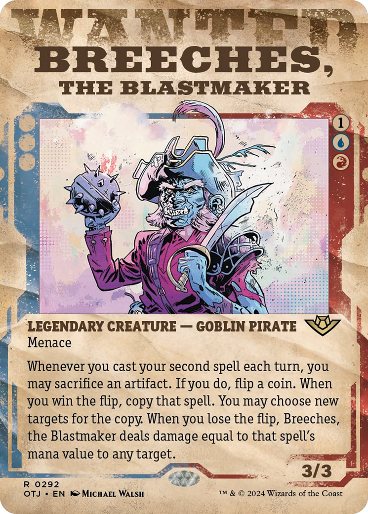 Breeches, the Blastmaker (Showcase) [Outlaws of Thunder Junction] | Odin's Place