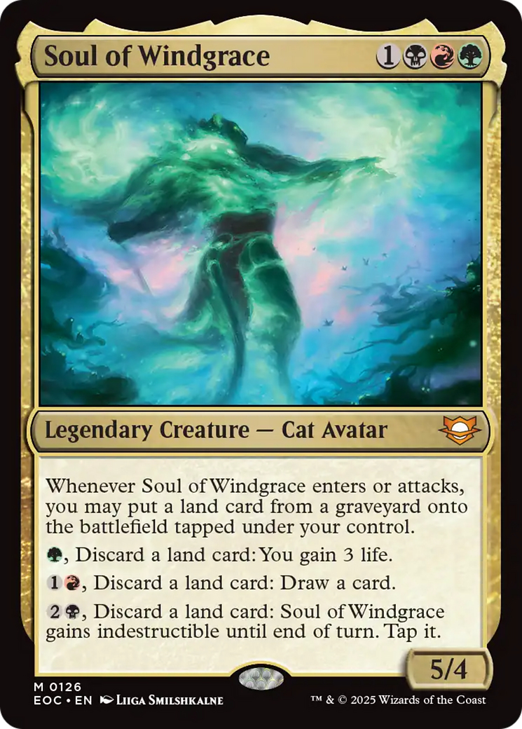 Soul of Windgrace [Edge of Eternities Commander] | Odin's Place