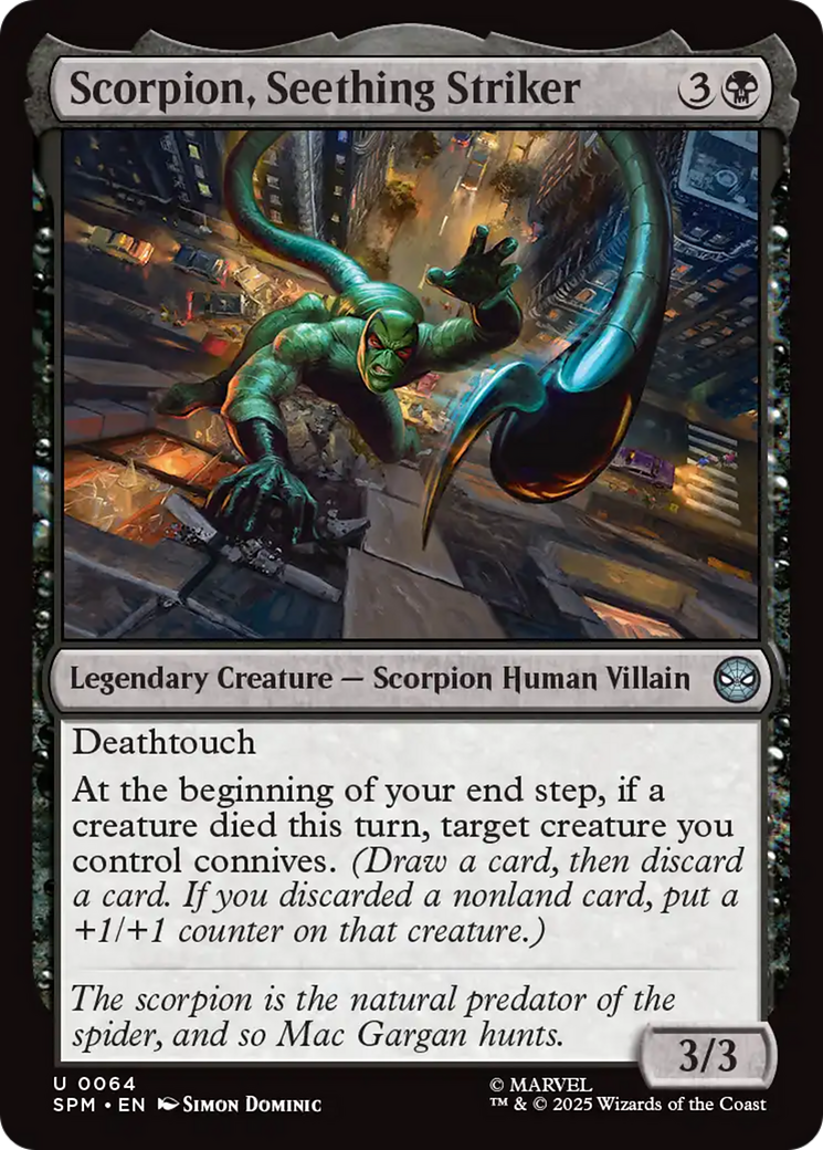Scorpion, Seething Striker [Marvel's Spider-Man] | Odin's Place