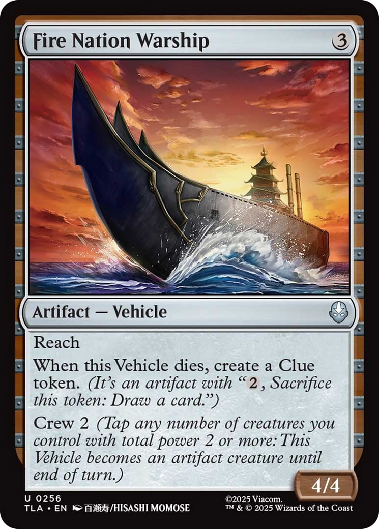 Fire Nation Warship [Avatar: The Last Airbender] | Odin's Place