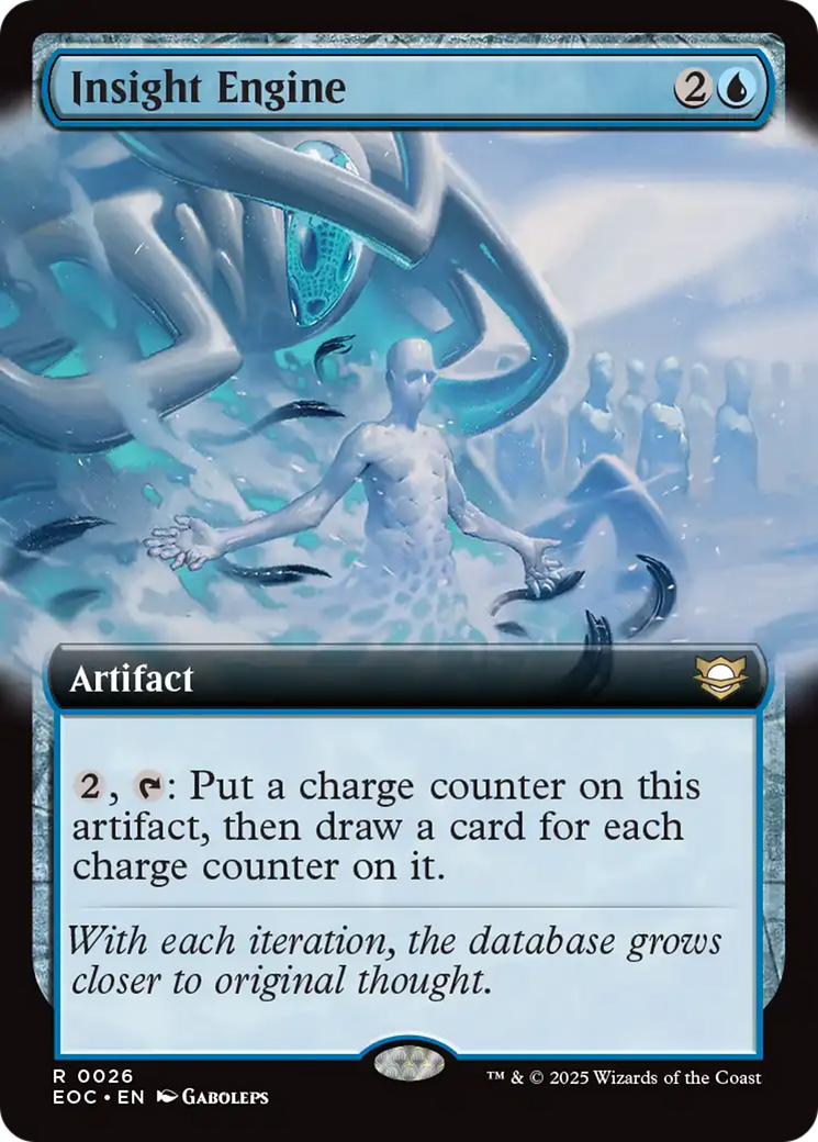 Insight Engine (Extended Art) [Edge of Eternities Commander] | Odin's Place