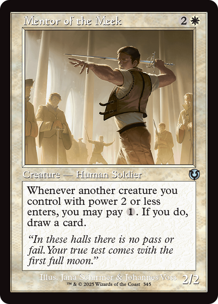 Mentor of the Meek (Retro Frame) [Innistrad Remastered] | Odin's Place
