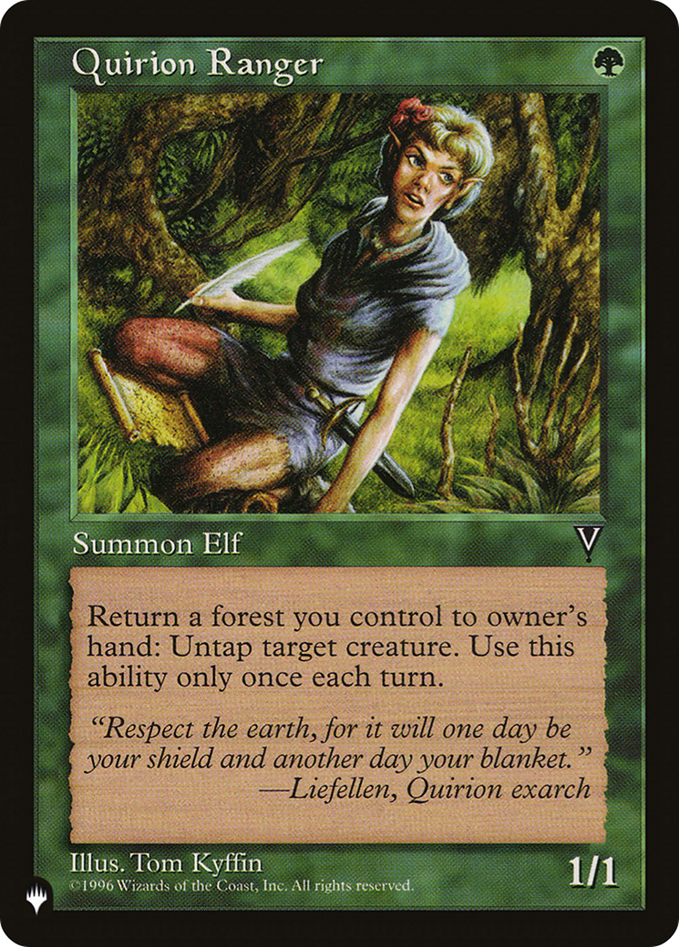 Quirion Ranger [The List] | Odin's Place