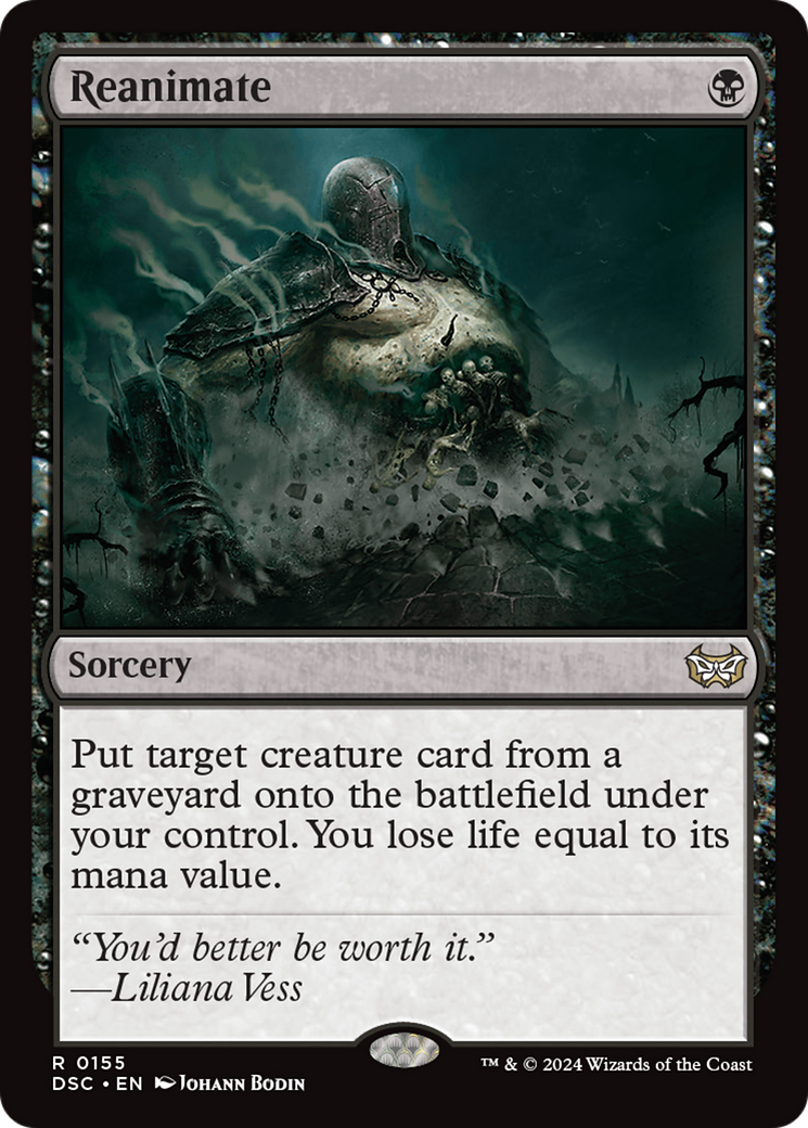 Reanimate [Duskmourn: House of Horror Commander] | Odin's Place
