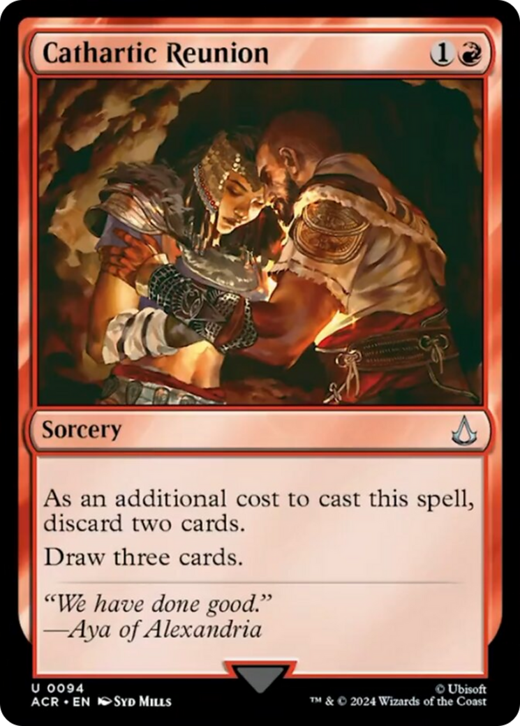 Cathartic Reunion (Foil Etched) [Assassin's Creed] | Odin's Place