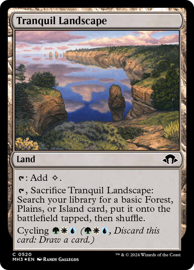 Tranquil Landscape (Ripple Foil) [Modern Horizons 3] | Odin's Place