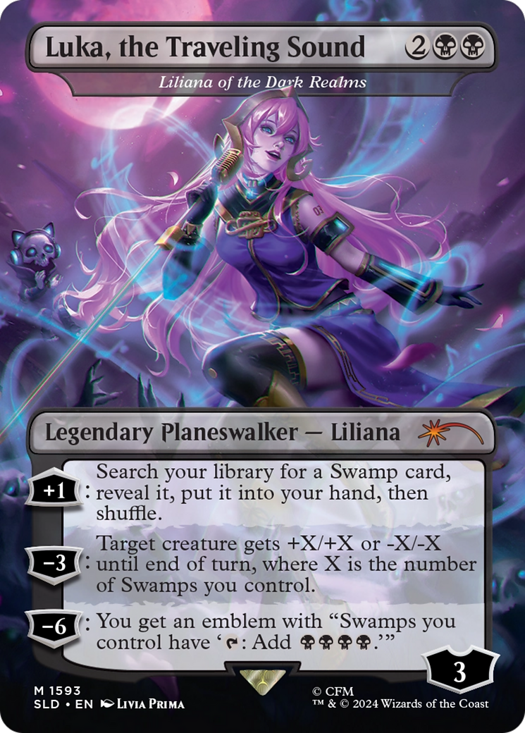 Luka, the Traveling Sound - Liliana of the Dark Realms [Secret Lair Drop Series] | Odin's Place
