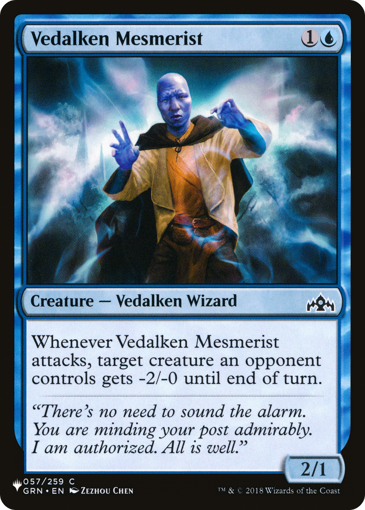Vedalken Mesmerist [The List] | Odin's Place