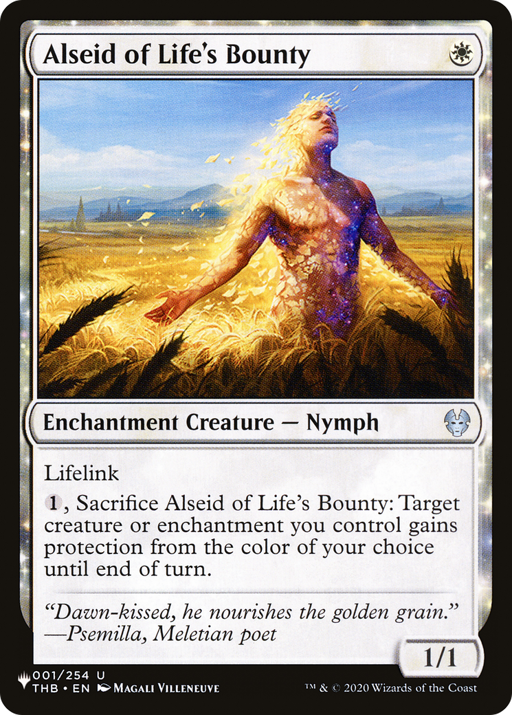 Alseid of Life's Bounty [The List] | Odin's Place