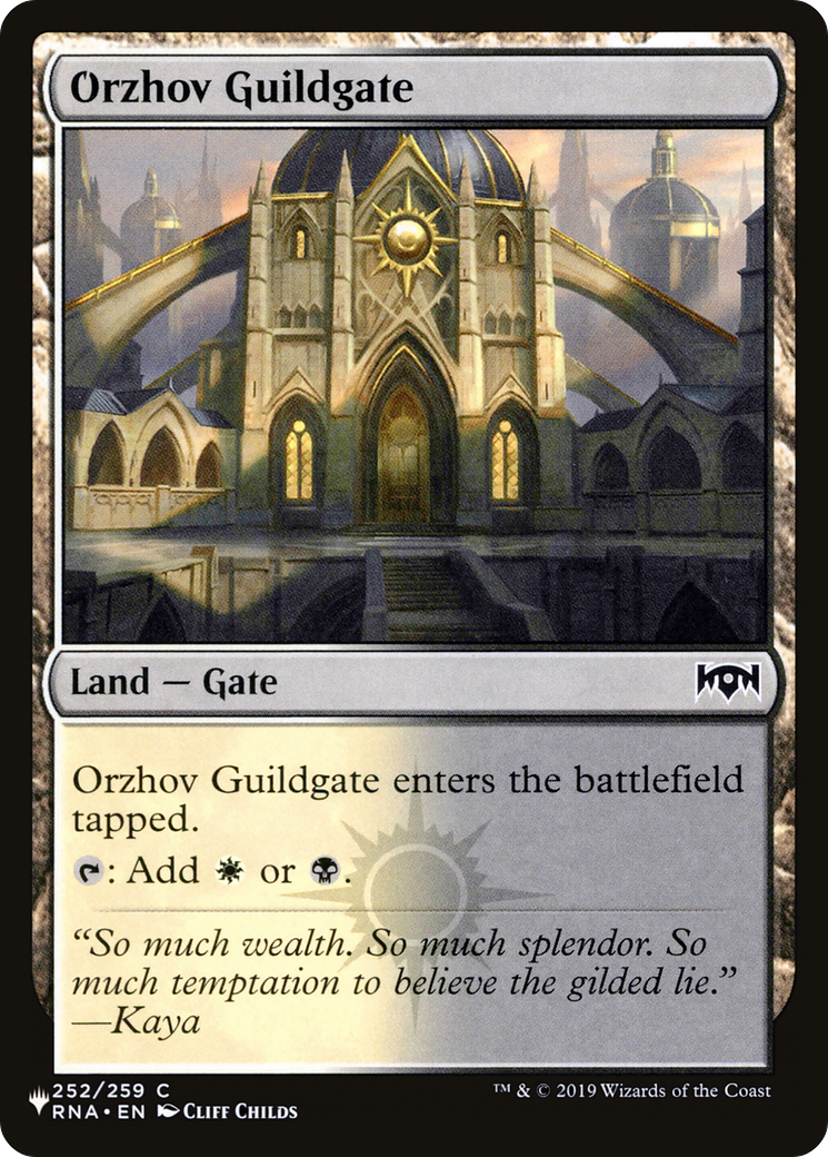 Orzhov Guildgate [The List] | Odin's Place