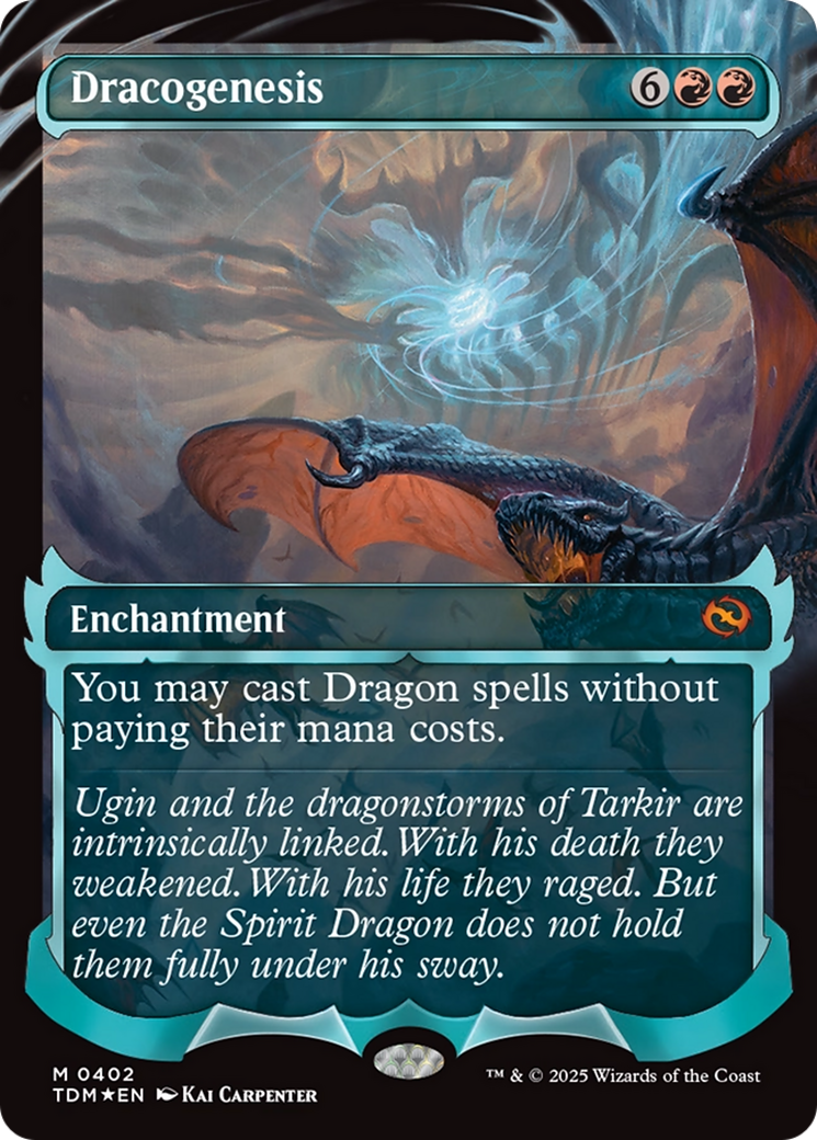 Dracogenesis (0402) (Showcase) [Tarkir: Dragonstorm] | Odin's Place