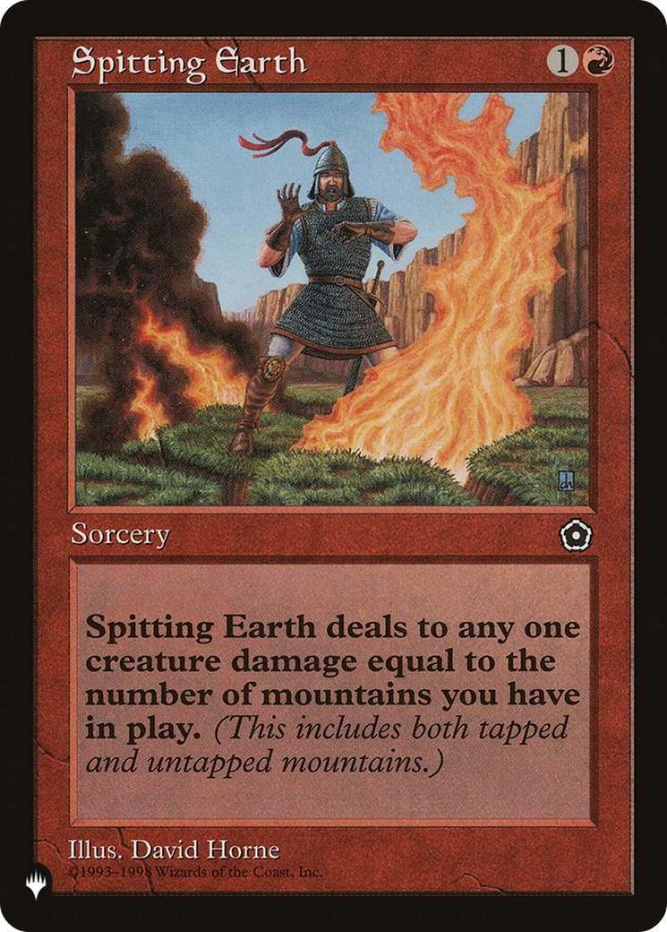 Spitting Earth [The List] | Odin's Place