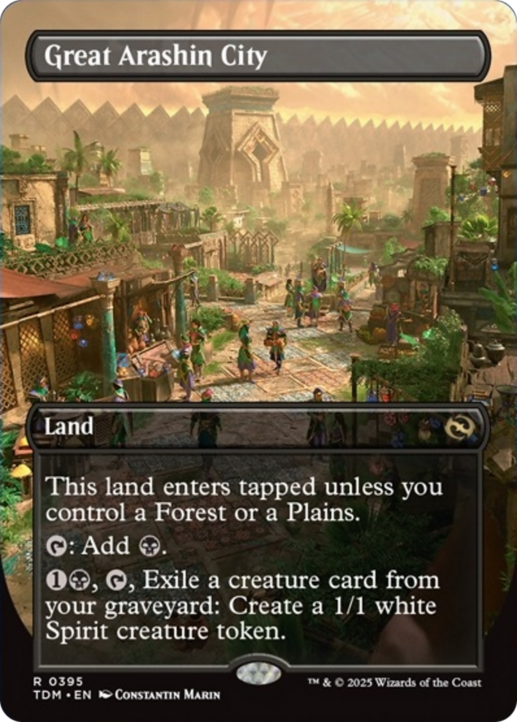 Great Arashin City (Borderless) [Tarkir: Dragonstorm] | Odin's Place