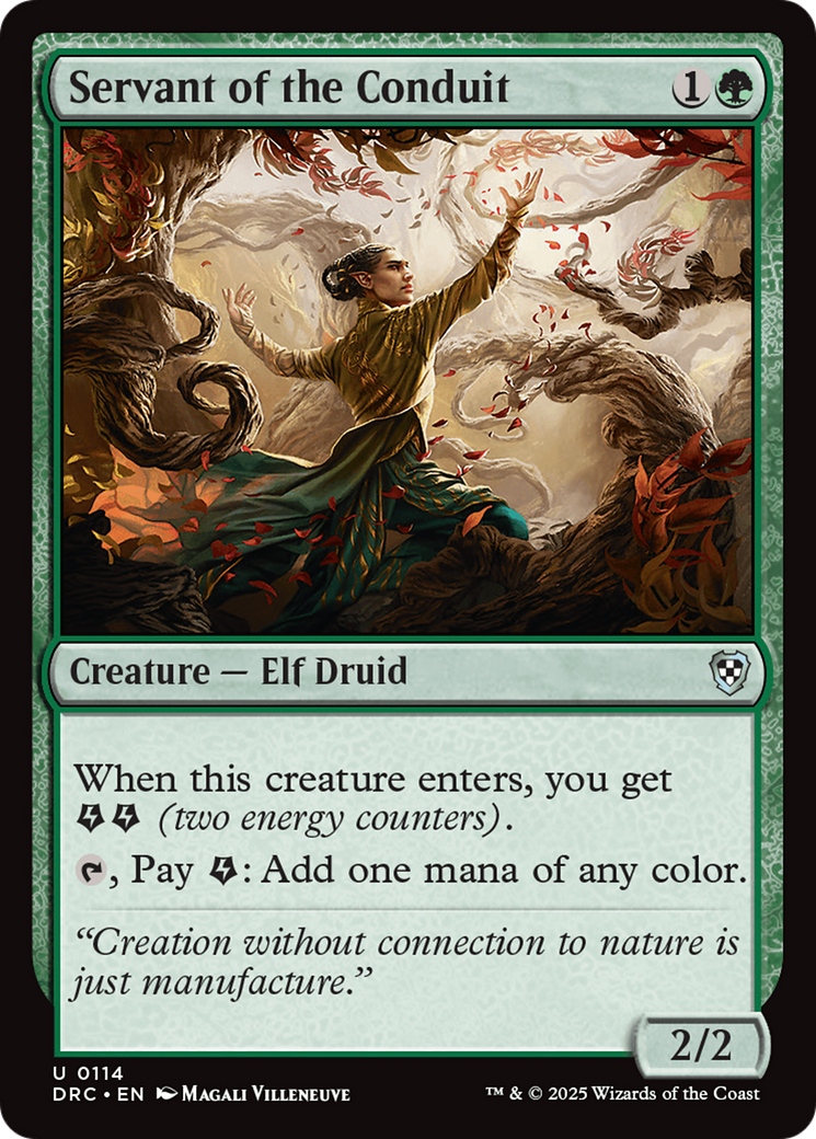 Servant of the Conduit [Aetherdrift Commander] | Odin's Place