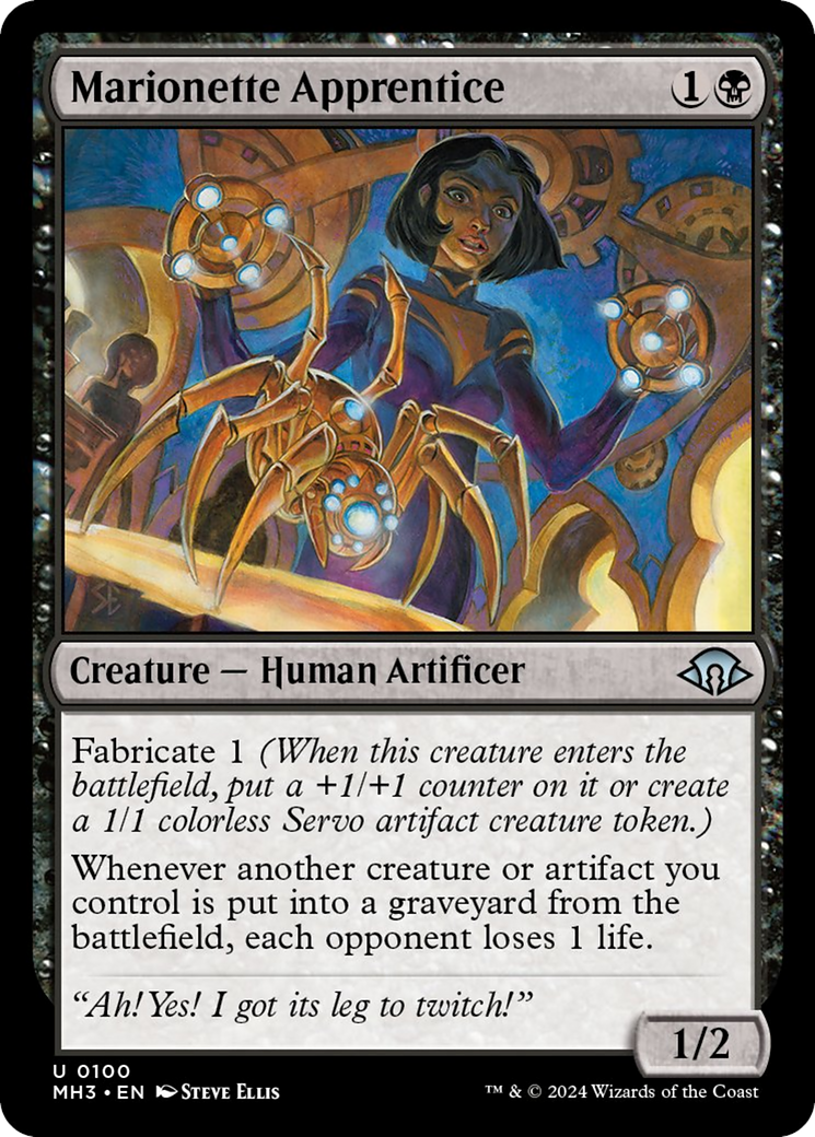 Marionette Apprentice [Modern Horizons 3] | Odin's Place