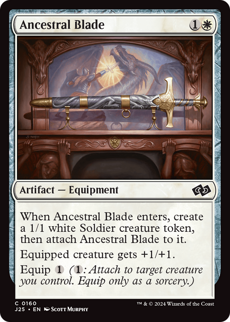 Ancestral Blade [Foundations Jumpstart] | Odin's Place