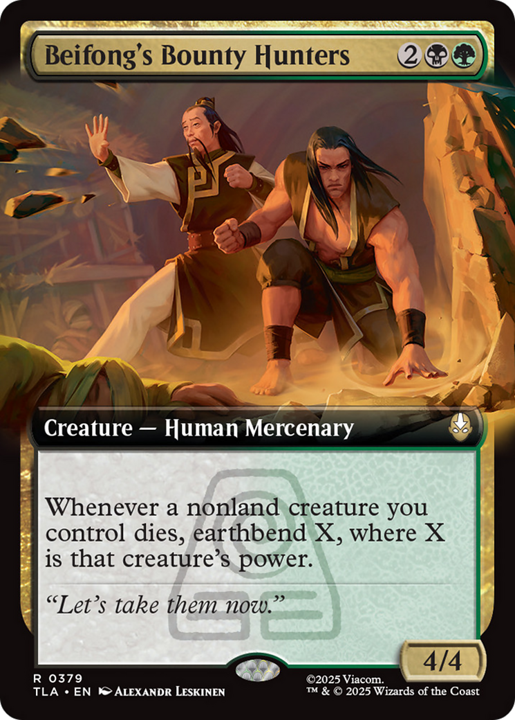 Beifong's Bounty Hunters (Extended Art) [Avatar: The Last Airbender] | Odin's Place