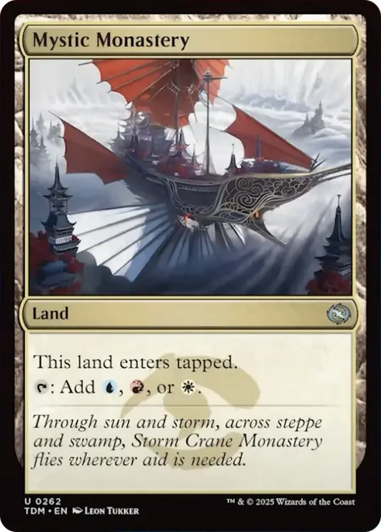 Mystic Monastery [Tarkir: Dragonstorm] | Odin's Place