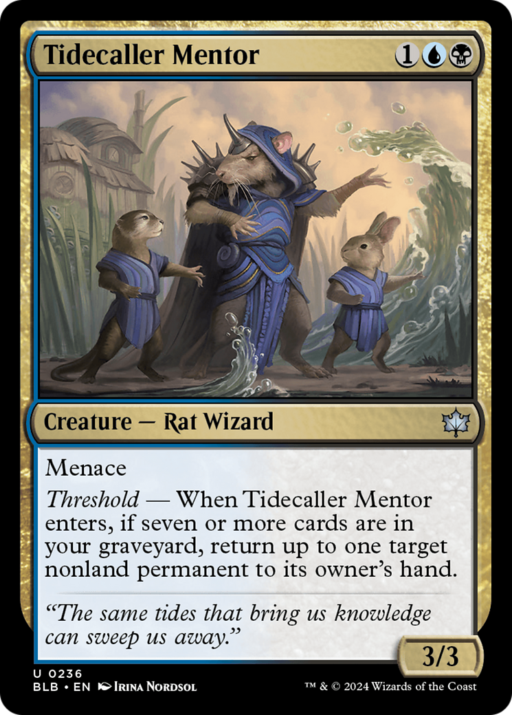 Tidecaller Mentor [Bloomburrow] | Odin's Place