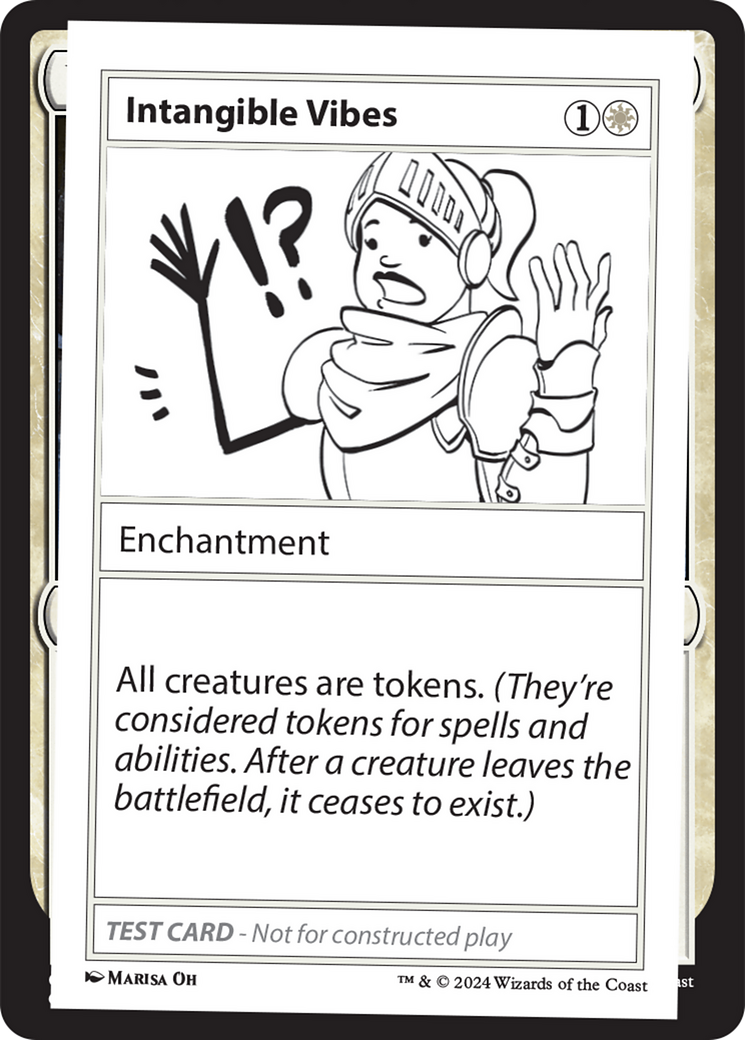 Intangible Vibes [Mystery Booster 2 Playtest Cards] | Odin's Place