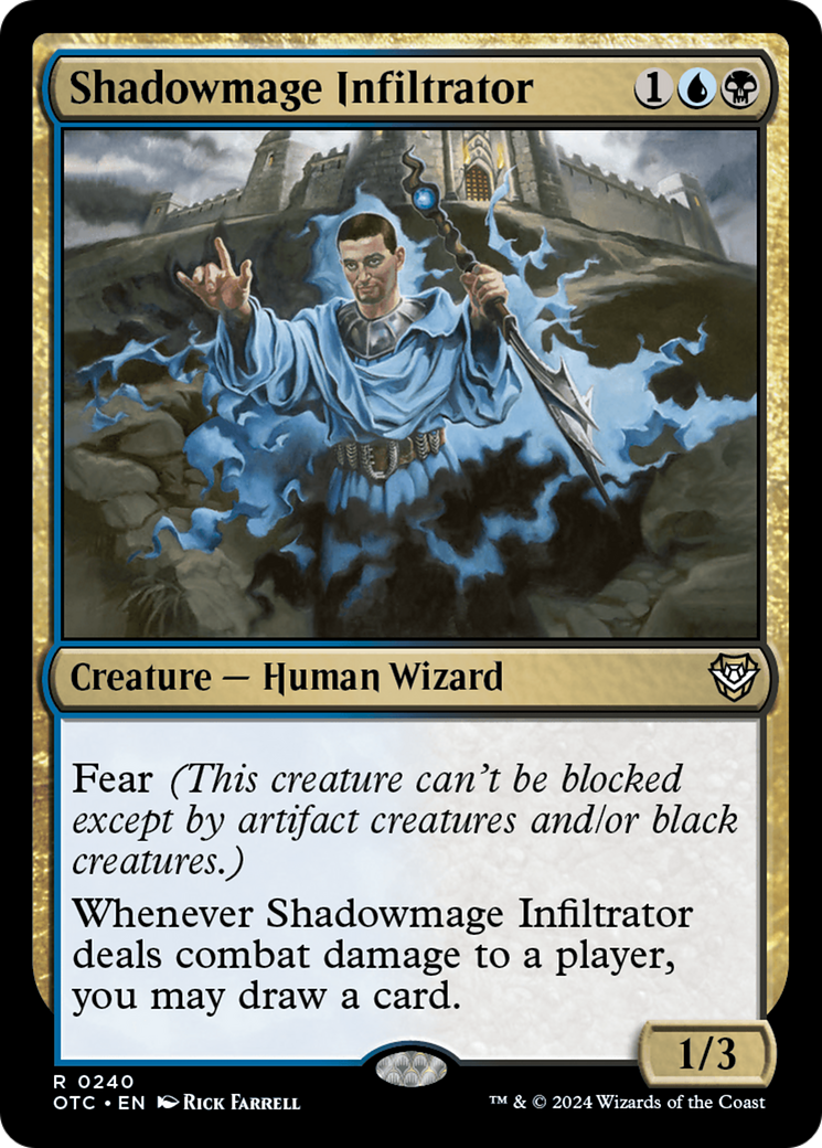 Shadowmage Infiltrator [Outlaws of Thunder Junction Commander] | Odin's Place