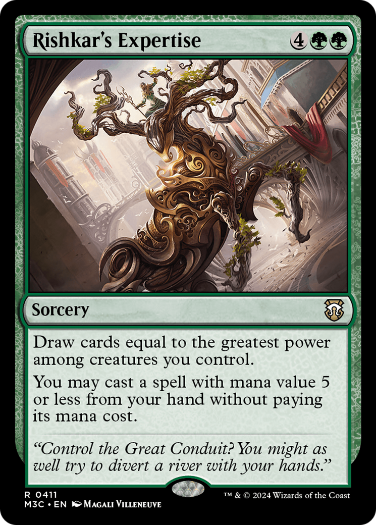 Rishkar's Expertise (Ripple Foil) [Modern Horizons 3 Commander] | Odin's Place
