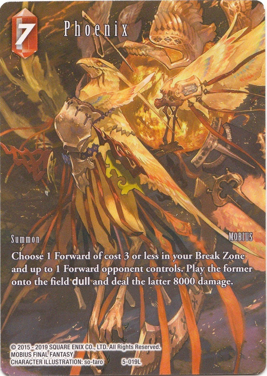 Phoenix (Full Art) (Deck Exclusive) [Opus V] | Odin's Place
