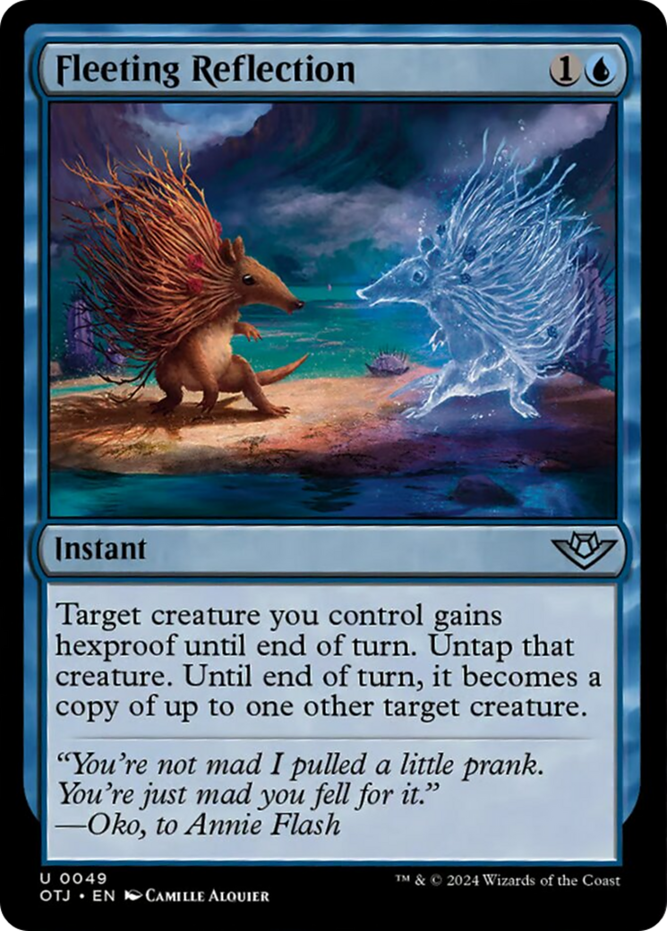 Fleeting Reflection [Outlaws of Thunder Junction] | Odin's Place