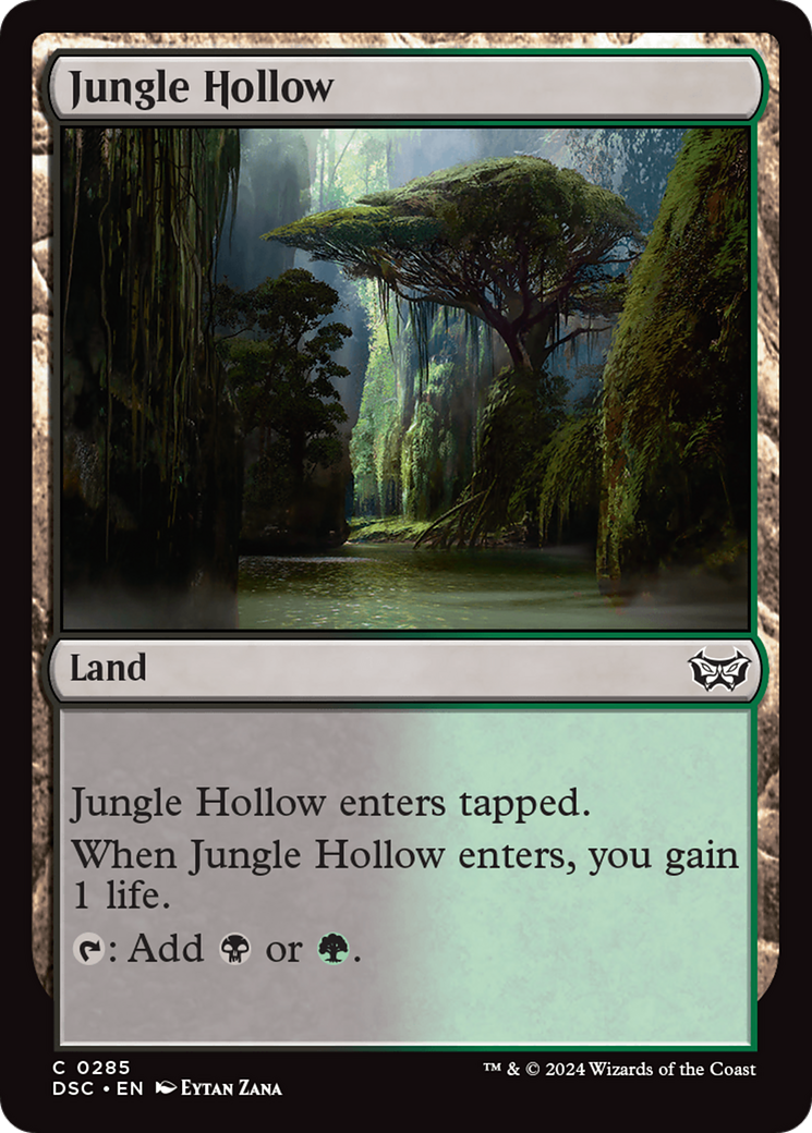 Jungle Hollow [Duskmourn: House of Horror Commander] | Odin's Place