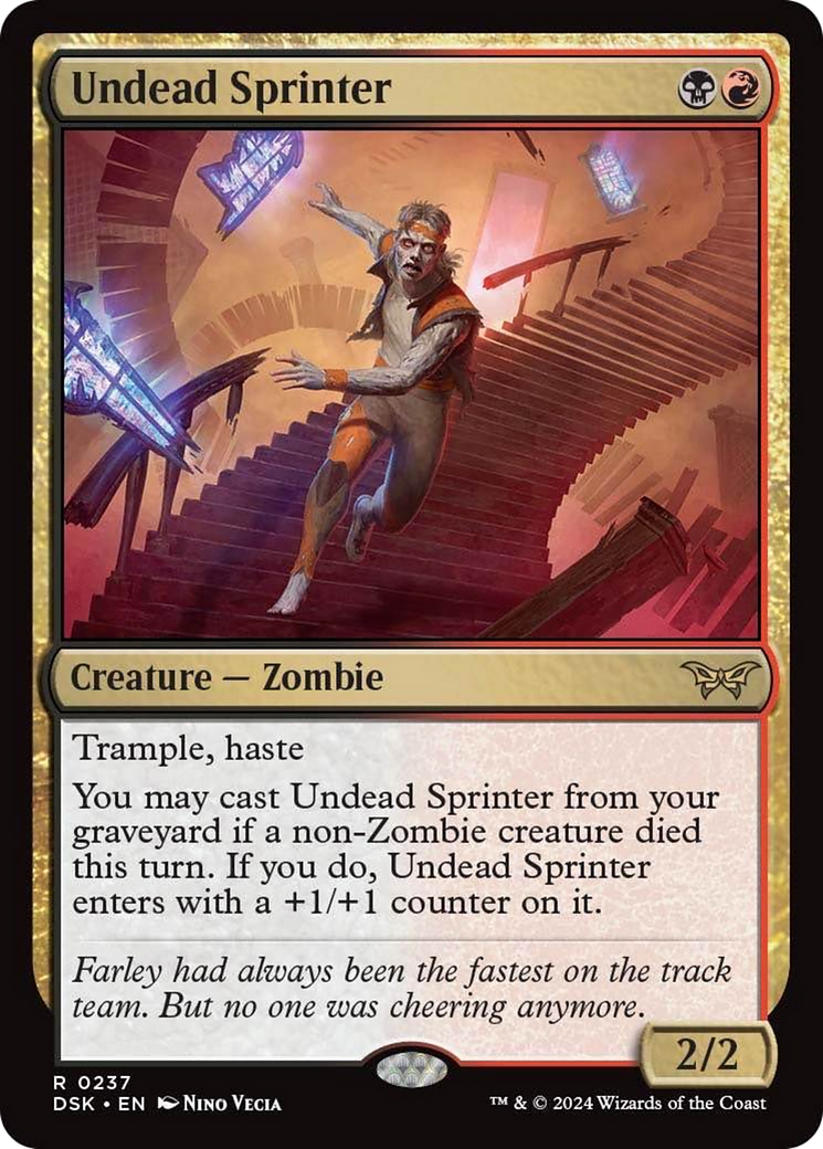 Undead Sprinter [Duskmourn: House of Horror] | Odin's Place