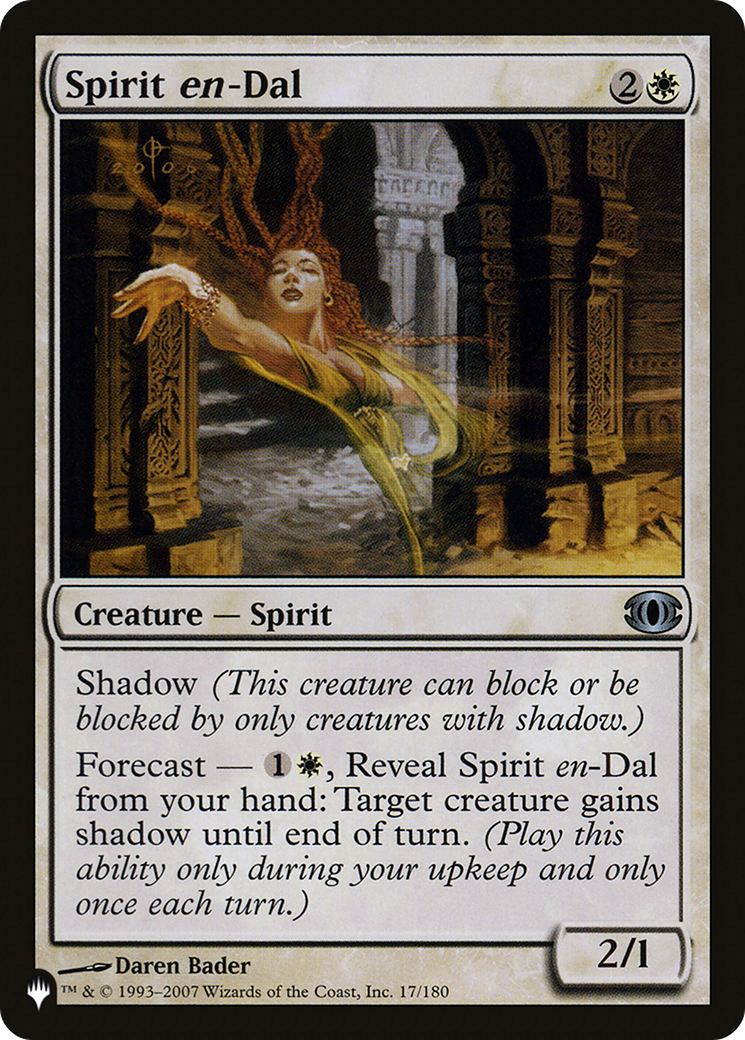 Spirit en-Dal [The List] | Odin's Place