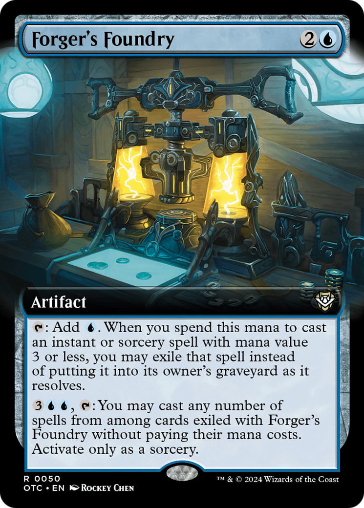 Forger's Foundry (Extended Art) [Outlaws of Thunder Junction Commander] | Odin's Place
