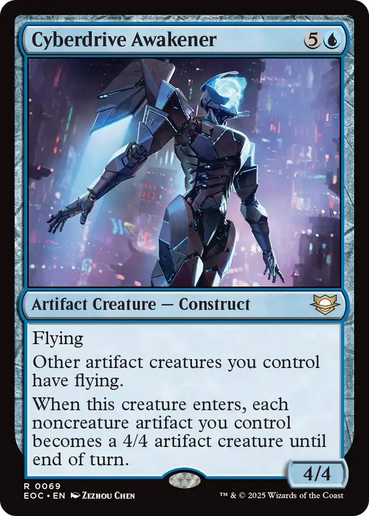 Cyberdrive Awakener [Edge of Eternities Commander] | Odin's Place