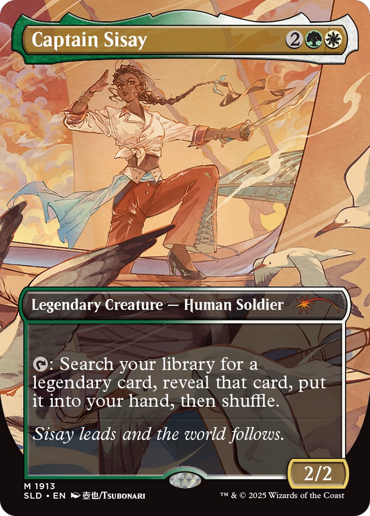 Captain Sisay (1913) (Rainbow Foil) [Secret Lair Drop Series] | Odin's Place