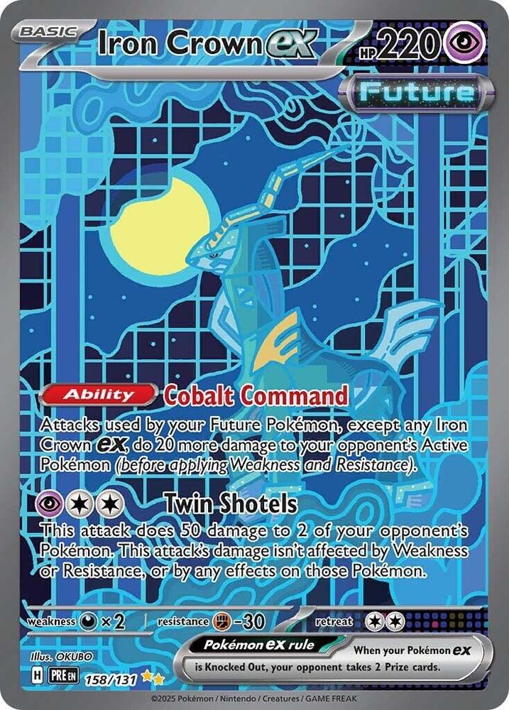 Iron Crown ex (158/131) [Scarlet & Violet: Prismatic Evolutions] | Odin's Place
