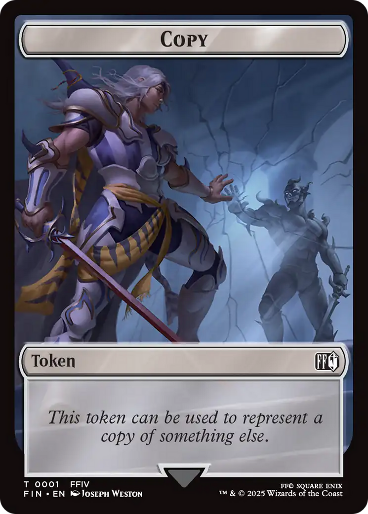 Moogle (0011) // Copy (0001) Double-Sided Token [FINAL FANTASY Tokens] | Odin's Place