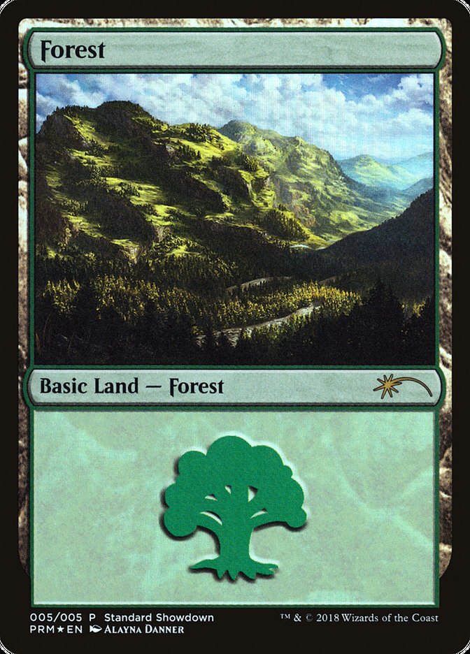 Forest (5) (Alayna Danner) [Standard Showdown Promos] | Odin's Place