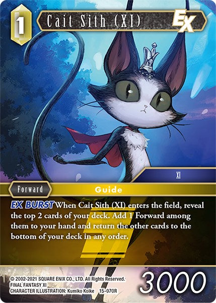 Cait Sith (XI) EX [Crystal Dominion] | Odin's Place