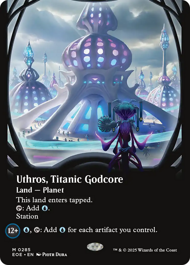 Uthros, Titanic Godcore (Borderless) [Edge of Eternities] | Odin's Place