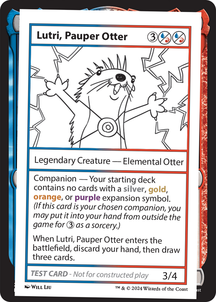 Lutri, Pauper Otter [Mystery Booster 2 Playtest Cards] | Odin's Place