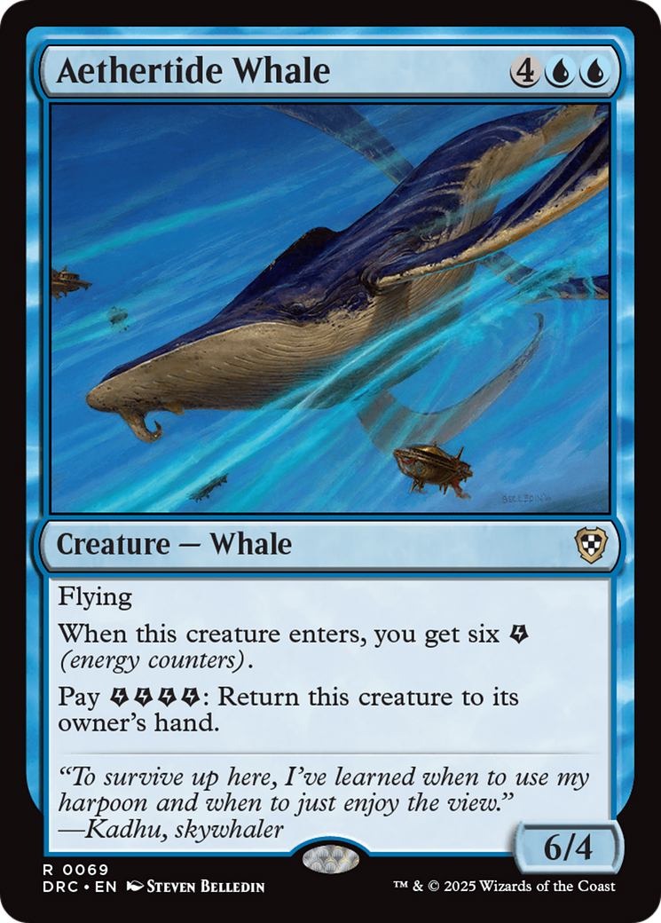 Aethertide Whale [Aetherdrift Commander] | Odin's Place