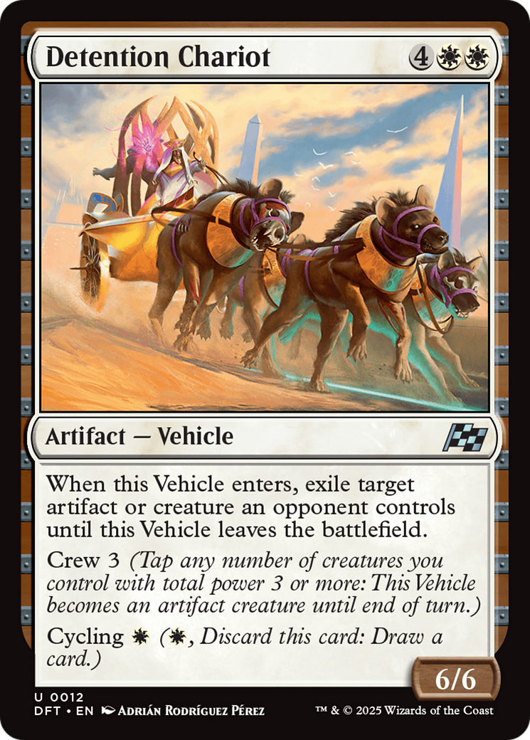 Detention Chariot [Aetherdrift] | Odin's Place