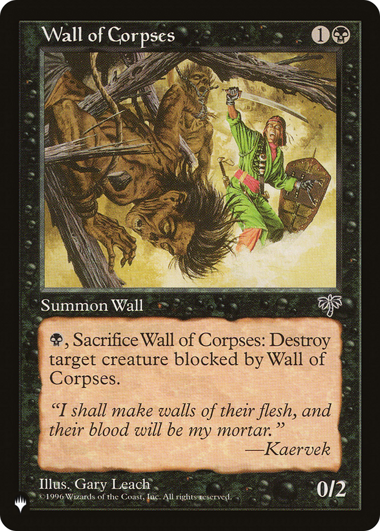 Wall of Corpses [The List] | Odin's Place
